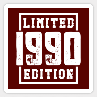 1990 Limited Edition Sticker